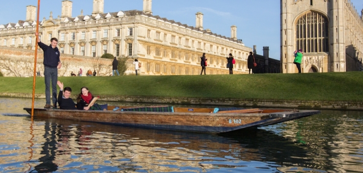 Winter Punting Romance